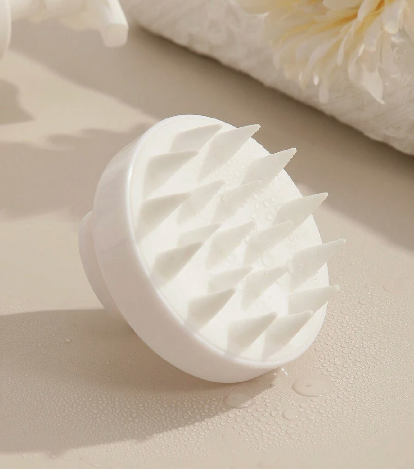 Brosse de massage du cuir chevelu